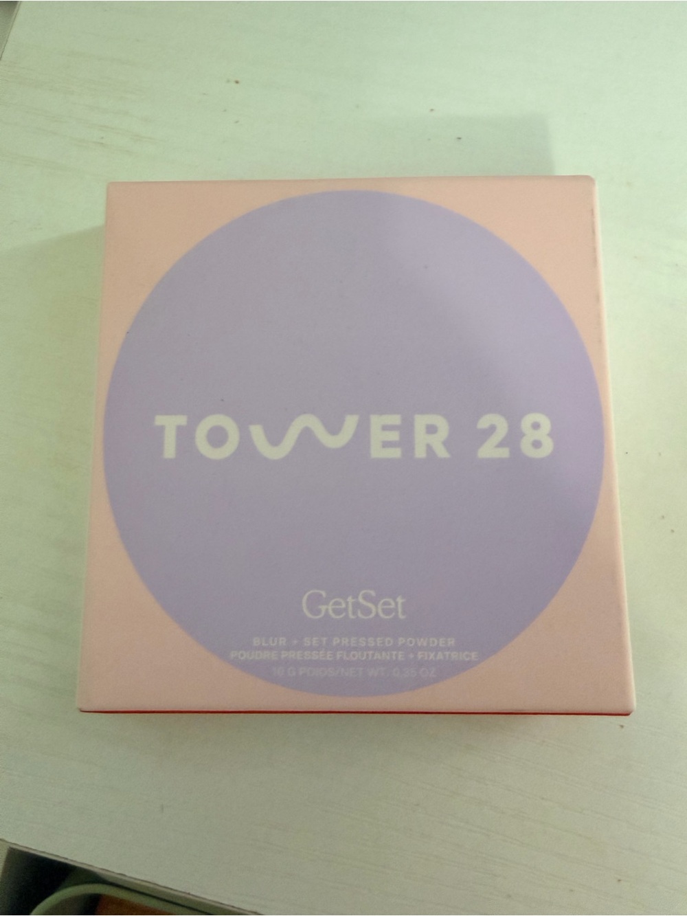 Tower 28 Pink & Lavender Pressed Setting Powder Compact